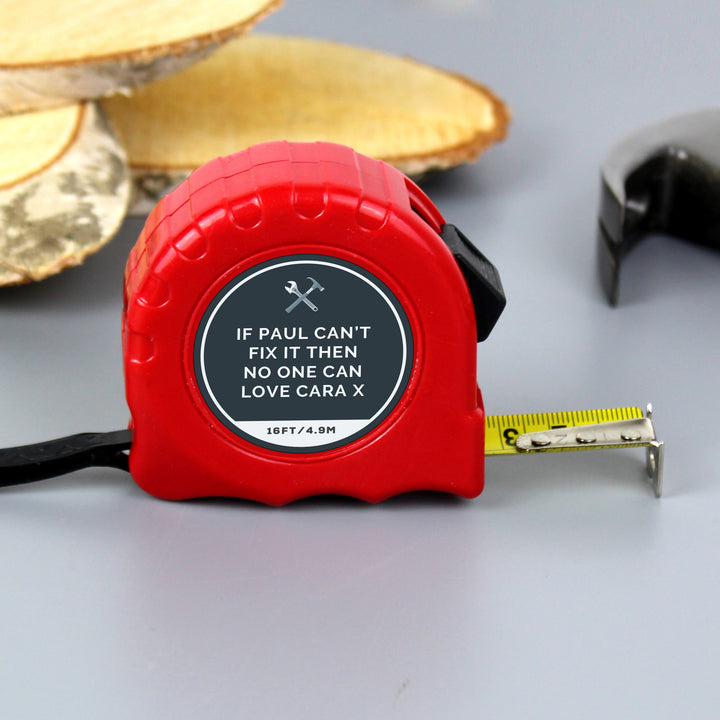 Buy Personalised Tools Tape Measure at www.giftsfinder.co.uk