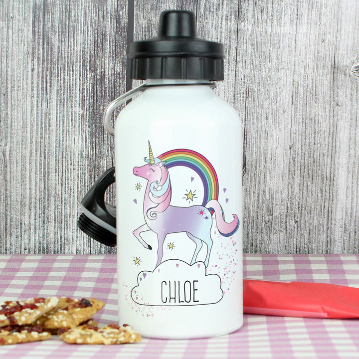 Buy Personalised Unicorn Drinks Bottle at www.giftsfinder.co.uk