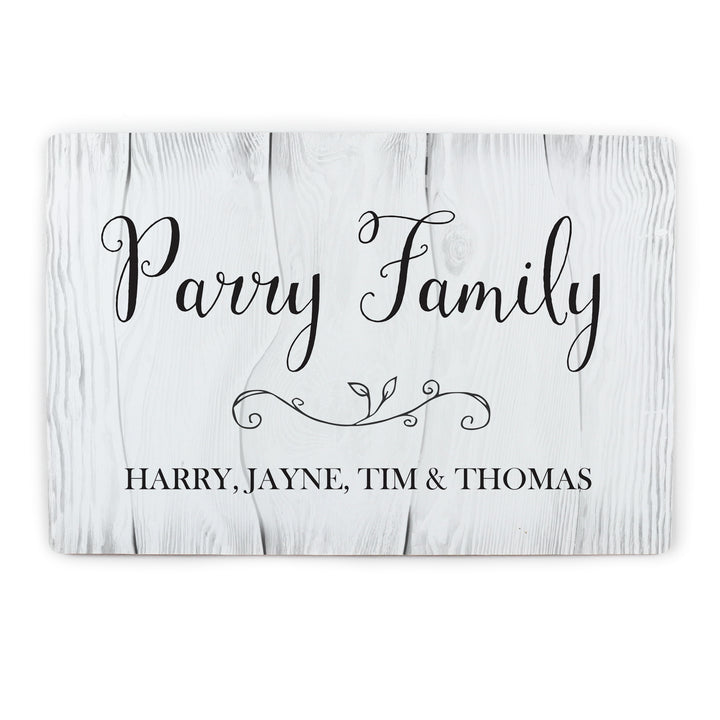 Buy Personalised Rustic Metal Sign at www.giftsfinder.co.uk