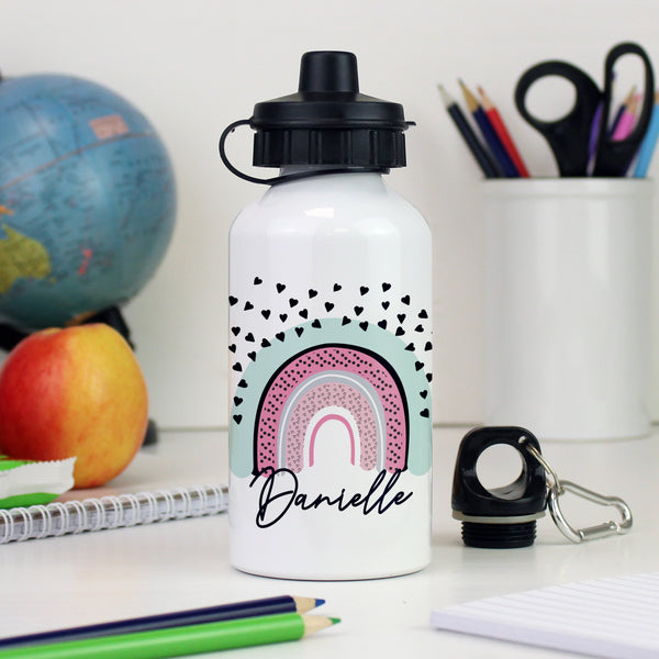 Buy Personalised Rainbow Drinks Bottle at www.giftsfinder.co.uk