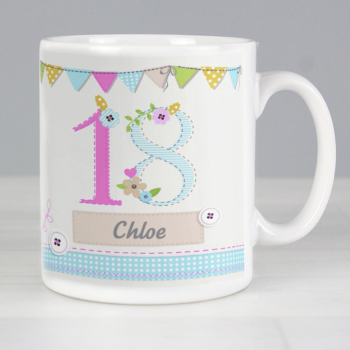 Buy Personalised Birthday Craft Mug available now at www.giftsfinder.co.uk