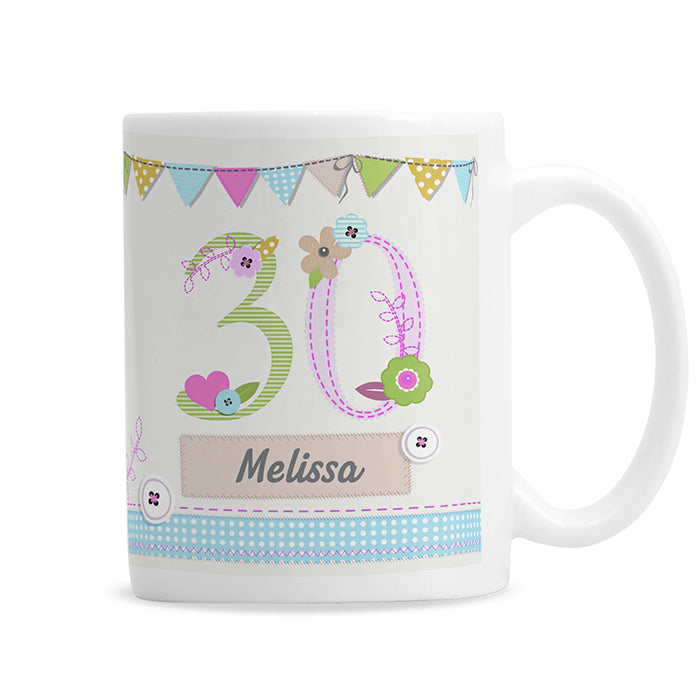 Buy Personalised Birthday Craft Mug available now at www.giftsfinder.co.uk