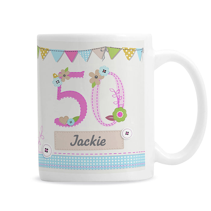 Buy Personalised Birthday Craft Mug available now at www.giftsfinder.co.uk