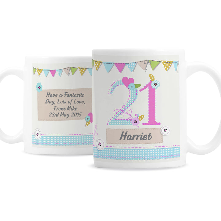 Buy Personalised Birthday Craft Mug available now at www.giftsfinder.co.uk