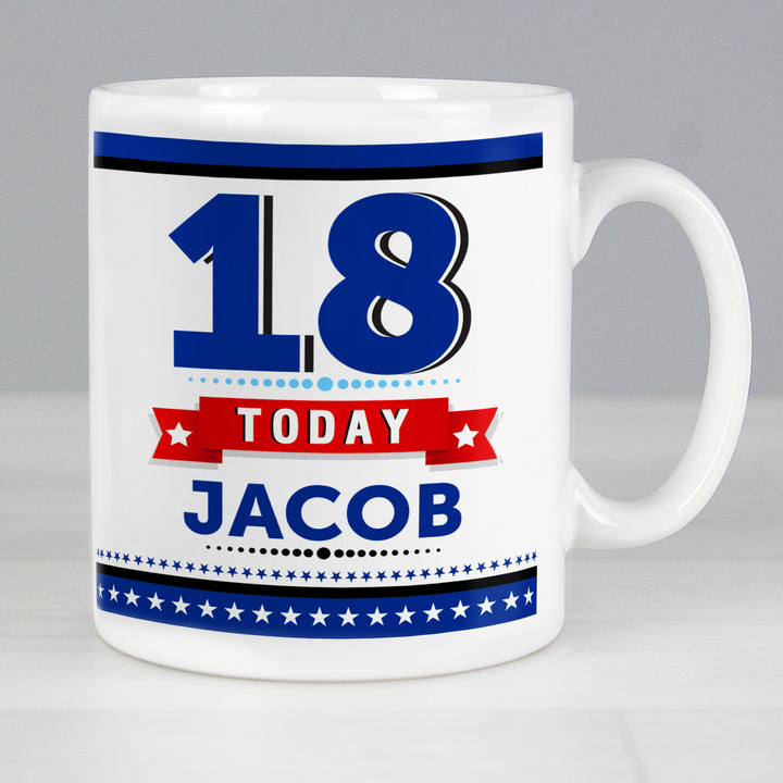 Buy Personalised Birthday Star Mug available now at www.giftsfinder.co.uk