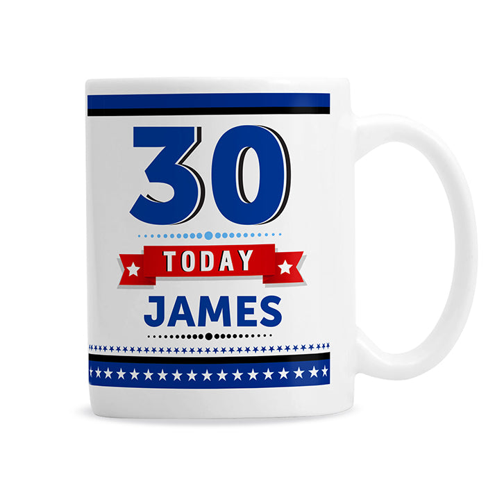 Buy Personalised Birthday Star Mug available now at www.giftsfinder.co.uk