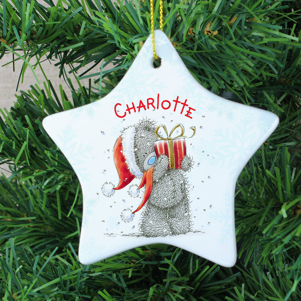 Buy Personalised Me To You Star Christmas Decoration available now at www.giftsfinder.co.uk