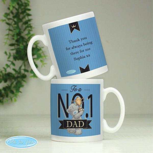 Buy Personalised Me to You No 1 Mug For Him available now at www.giftsfinder.co.uk