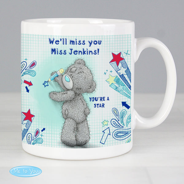 Buy Personalised Me to you Teacher Mug available now at www.giftsfinder.co.uk