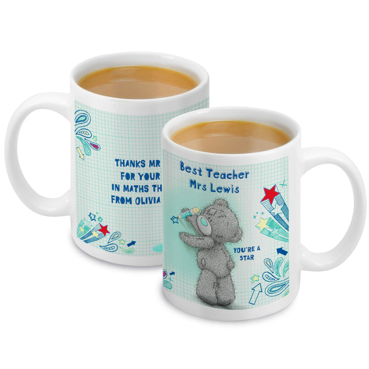 Buy Personalised Me to you Teacher Mug available now at www.giftsfinder.co.uk