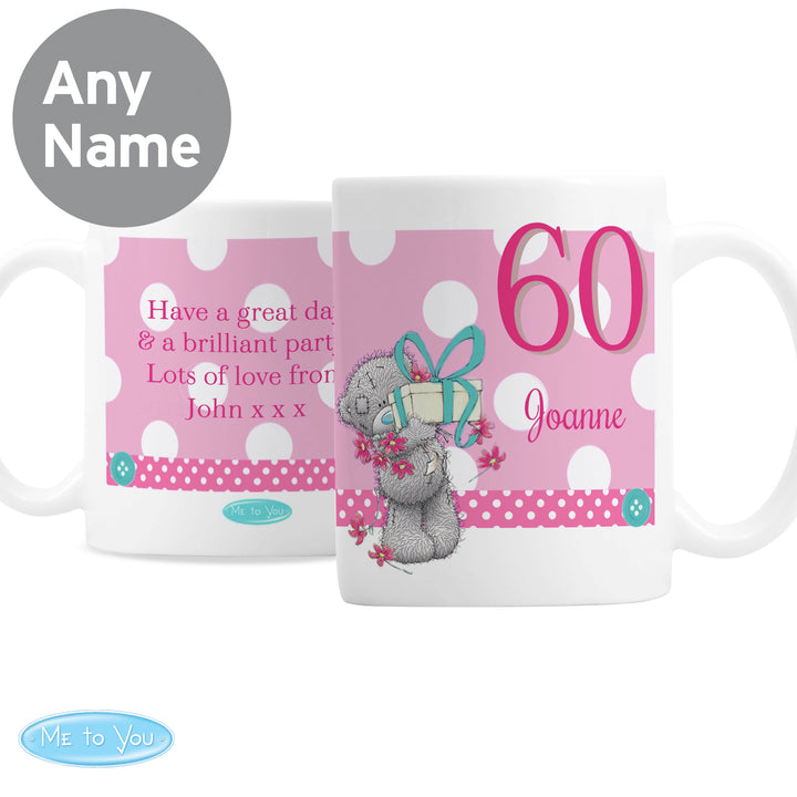 Buy Personalised Me To You Birthday Big Age Female Mug at www.giftsfinder.co.uk