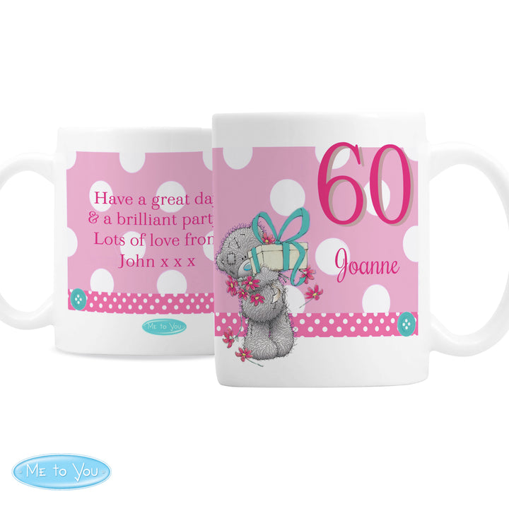 Buy Personalised Me To You Birthday Big Age Female Mug at www.giftsfinder.co.uk