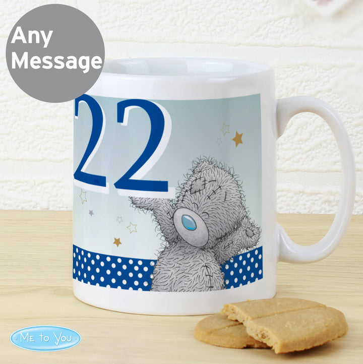 Buy Personalised Me To You Birthday Big Age Male Mug at www.giftsfinder.co.uk