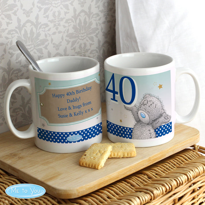 Buy Personalised Me To You Birthday Big Age Male Mug at www.giftsfinder.co.uk