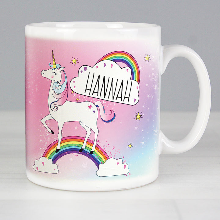 Buy Personalised Unicorn Mug at www.giftsfinder.co.uk