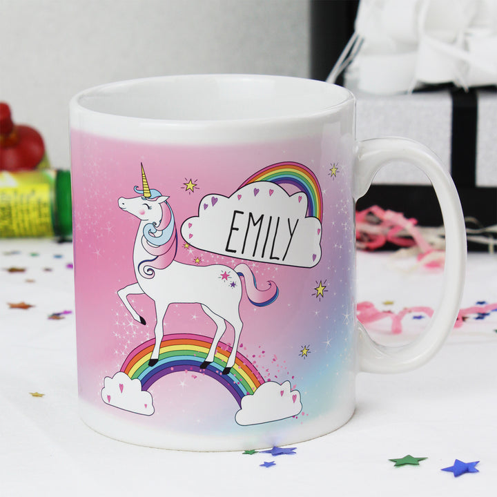 Buy Personalised Unicorn Mug at www.giftsfinder.co.uk