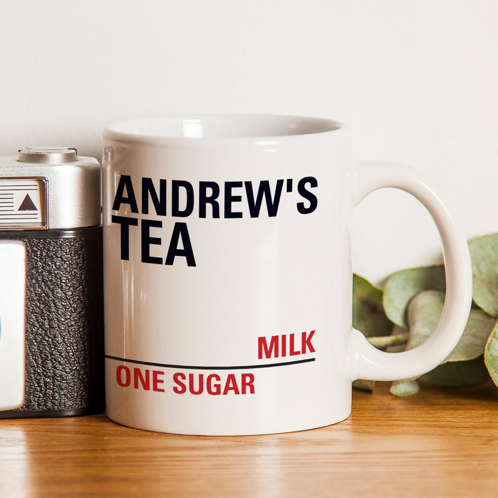 Buy Personalised London Street Sign Mug at www.giftsfinder.co.uk