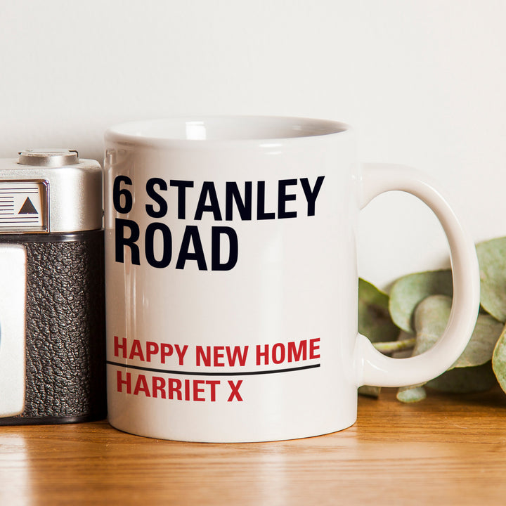 Buy Personalised London Street Sign Mug at www.giftsfinder.co.uk