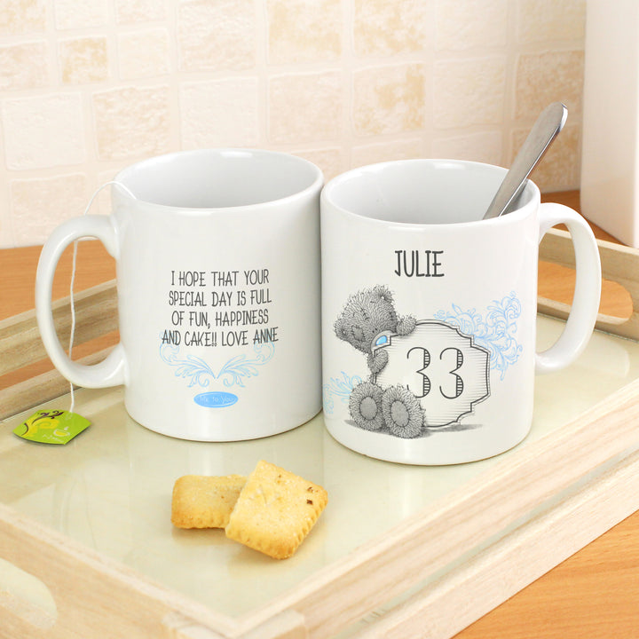 Buy Personalised Me to You Birthday Big Age Mug at www.giftsfinder.co.uk