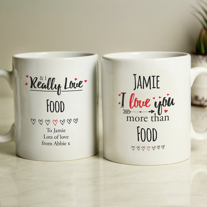 Buy Personalised I Love You More Than... Mug at www.giftsfinder.co.uk