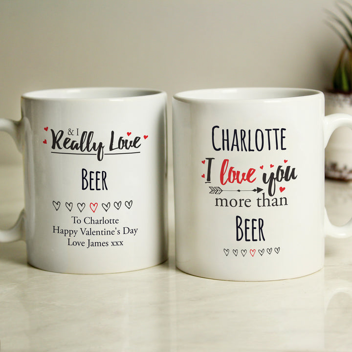 Buy Personalised I Love You More Than... Mug at www.giftsfinder.co.uk