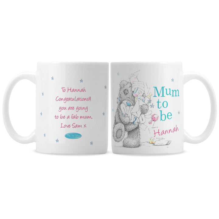 Buy Personalised Me to You Mum to Be Mug at www.giftsfinder.co.uk