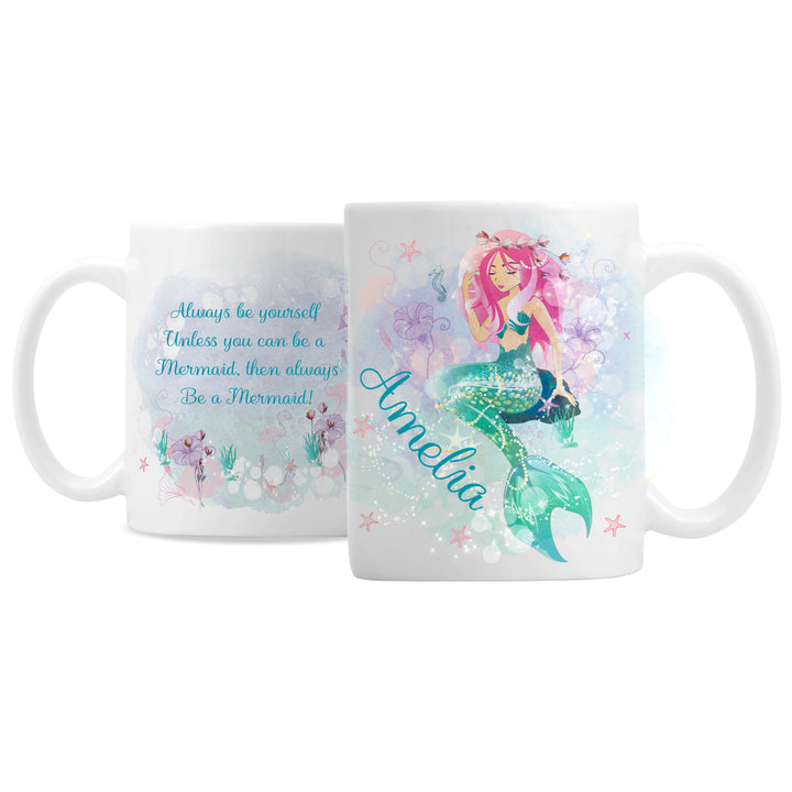 Buy Personalised Mermaid Mug at www.giftsfinder.co.uk