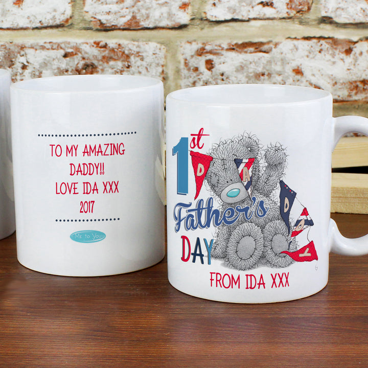 Personalised Me To You 1st Father's Day Mug - part of the Gifts Finder Personalised Mugs collection