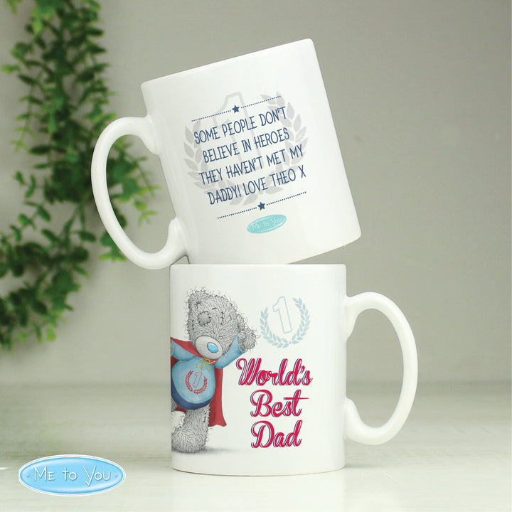 Buy Personalised Me To You Super Hero Mug at www.giftsfinder.co.uk