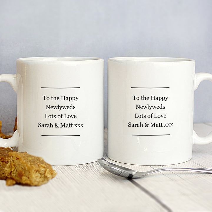 Buy Personalised Ladyship and Lordship Mug Set at www.giftsfinder.co.uk