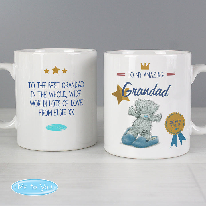 Buy Personalised Me to You Slippers Mug at www.giftsfinder.co.uk