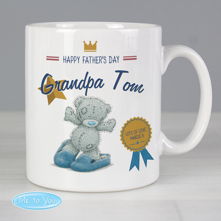 Buy Personalised Me to You Slippers Mug at www.giftsfinder.co.uk