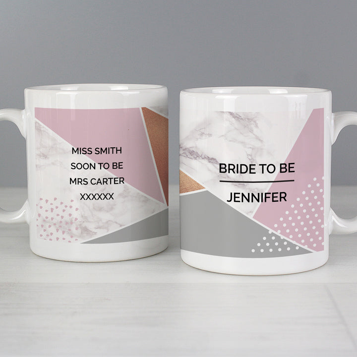 Buy Personalised Geometric Mug at www.giftsfinder.co.uk