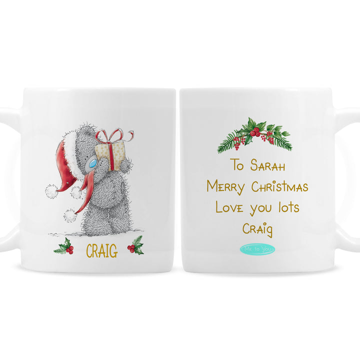 Buy Personalised Me to You Christmas Couple's Mug Set at www.giftsfinder.co.uk