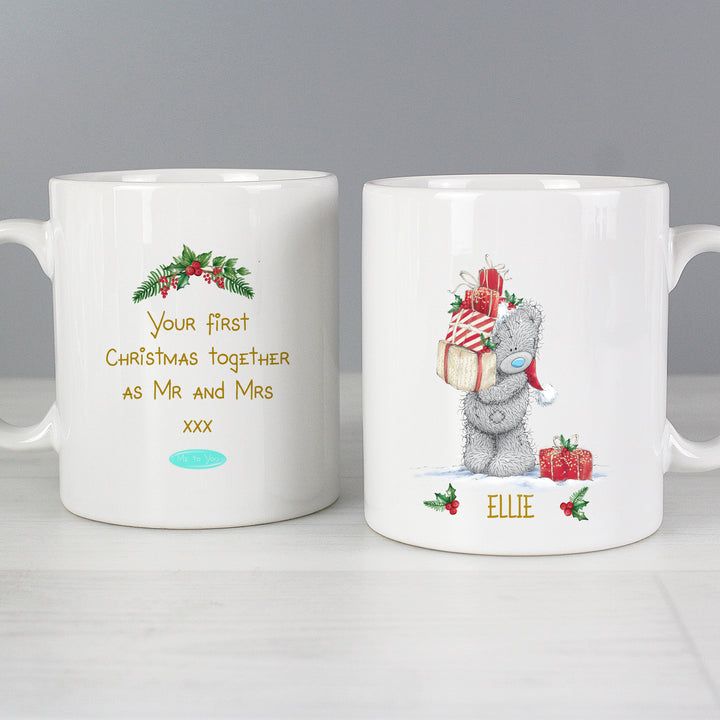 Buy Personalised Me to You Christmas Couple's Mug Set at www.giftsfinder.co.uk