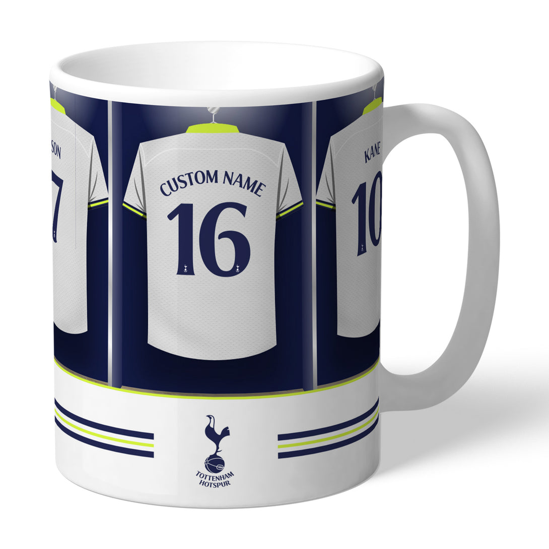 Tottenham Hotspur Football Club Dressing Room Mug - part of the Gifts Finder Personalised Mugs collection