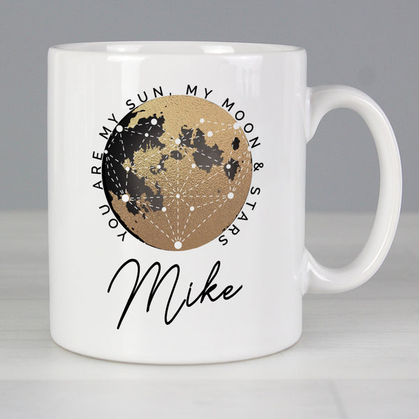 Buy Personalised You Are My Sun My Moon Mug at www.giftsfinder.co.uk