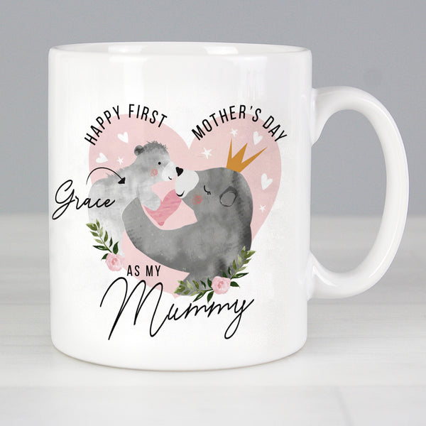 Buy Personalised 1st Mother's Day Mama Bear Mug at www.giftsfinder.co.uk