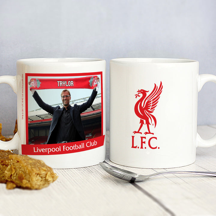 Liverpool FC Manager Mug - part of the Gifts Finder Personalised Mugs collection