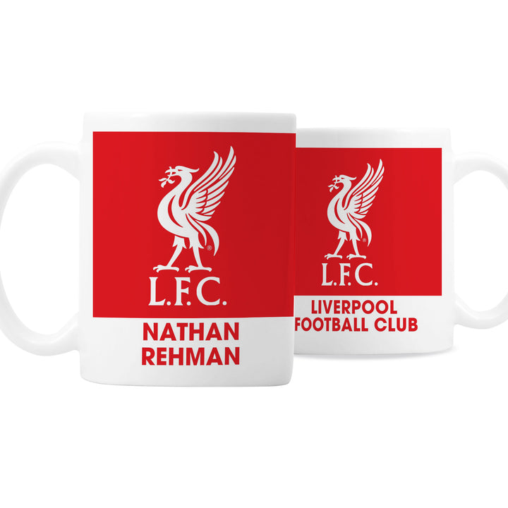 Buy Liverpool FC Bold Crest Coffee / Tea Mug at www.giftsfinder.co.uk