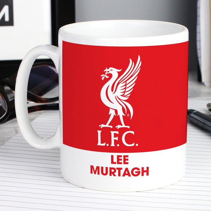 Buy Liverpool FC Bold Crest Coffee / Tea Mug at www.giftsfinder.co.uk