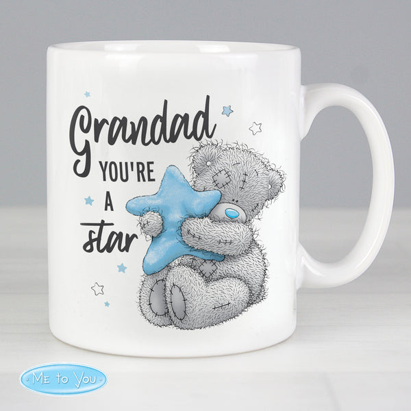 Buy Personalised Me To You Grandad Youre A Star Mug at www.giftsfinder.co.uk