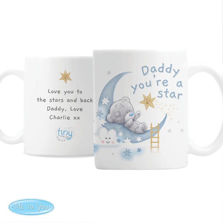 Buy Personalised Tiny Tatty Teddy Daddy Youre A Star Mug at www.giftsfinder.co.uk