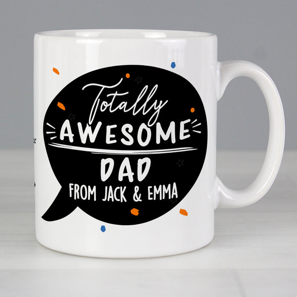 Buy Personalised Totally Awesome Mug at www.giftsfinder.co.uk