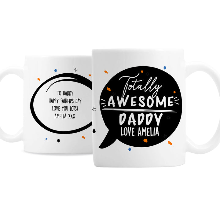 Buy Personalised Totally Awesome Mug at www.giftsfinder.co.uk