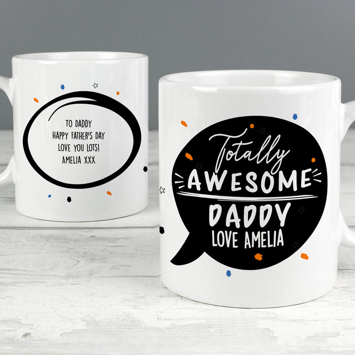 Buy Personalised Totally Awesome Mug at www.giftsfinder.co.uk