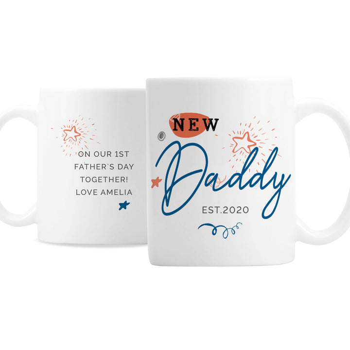 Buy Personalised New Dad / Grandad Mug at www.giftsfinder.co.uk