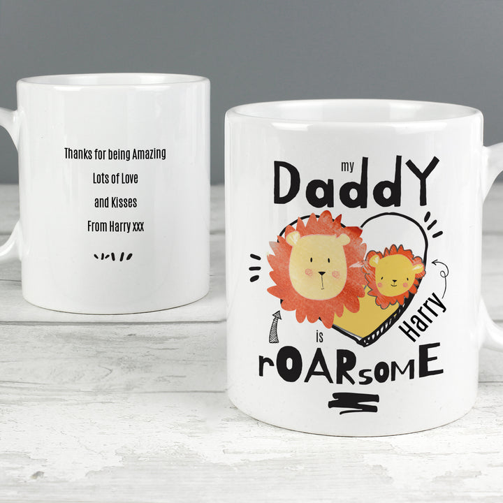 Buy Personalised Roarsome Mug at www.giftsfinder.co.uk