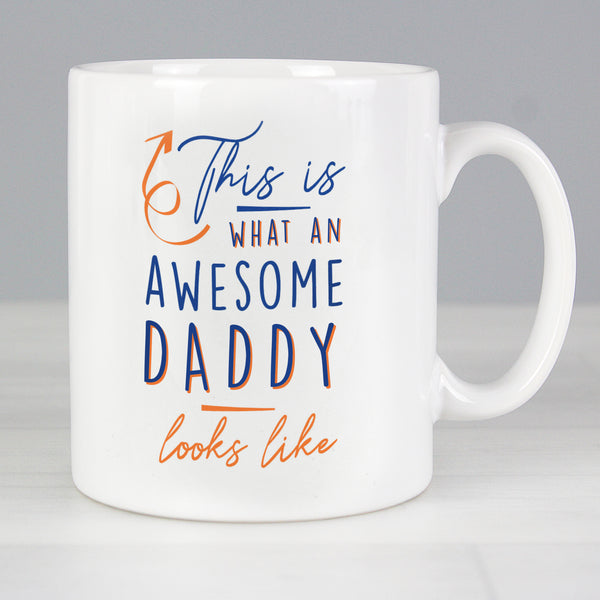 Buy Personalised This Is What Awesome Looks Like Mug at www.giftsfinder.co.uk