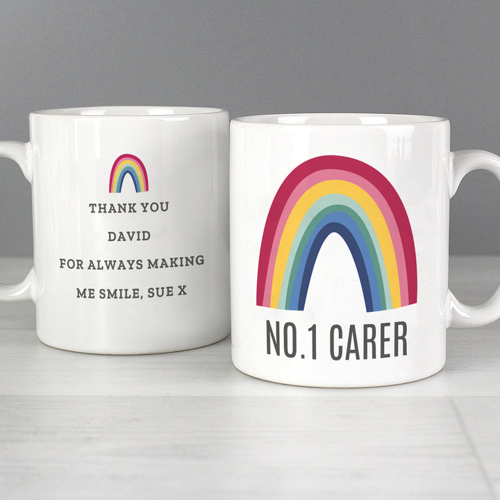 Buy Personalised Rainbow Mug at www.giftsfinder.co.uk